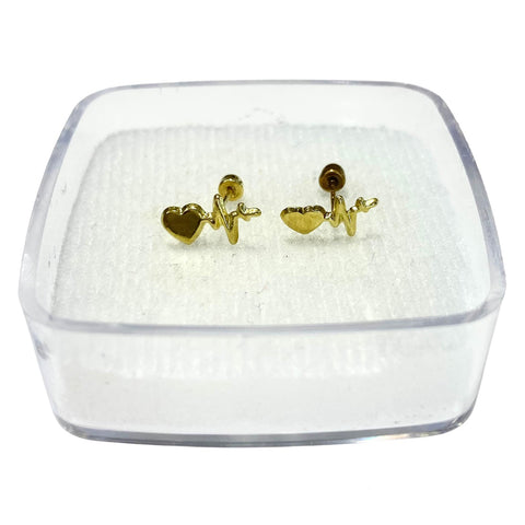 BROQUEL CORAZÓN CON ELECTROCARDIOGRAMA