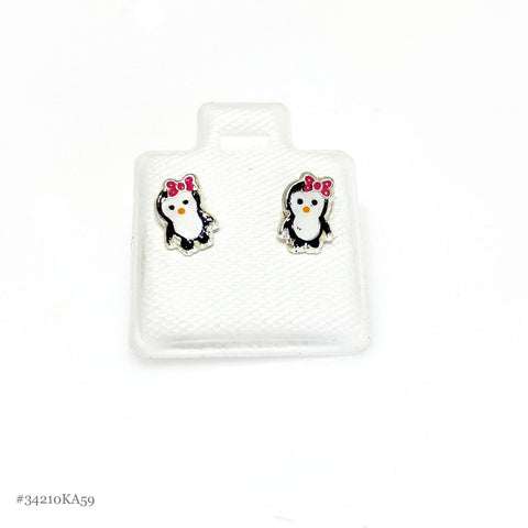 BROQUEL PINGÜINO ESMALTADO