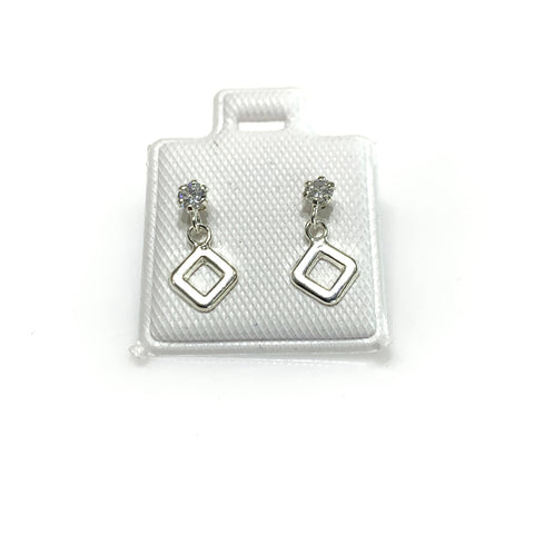 BROQUEL ZIRC. CON COLGANTE  CUADRO