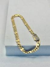 PULSO FIGARO GUCHI - Broche piedra - 21 cm x 5 mm - ORO 10K