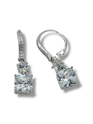 ARETE CUADRO COLGANTE - PLATA .925