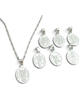 CADENA CON MEDALLA 7 ARCÁNGELES - PLATA .925