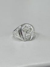 ANILLO HERRADURA CABALLO LISA - PLATA .925