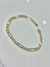 PULSO CART FIGARO 3x1 - 20.5 cm x 5.5 mm - ORO 10K