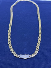CADENA BARBADA EDGE - 60 cm x 7 mm - ORO 10K