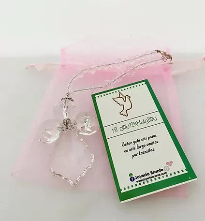 COLGANTE ANGEL GRANDE CRISTAL
