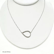 GARGANTILLA GOTA CONTORNO - PLATA .925
