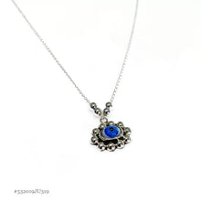 GARGANTILLA OJO TURCO - PLATA .925