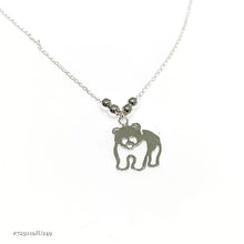 GARGANTILLA OSO PANDA - PLATA .925