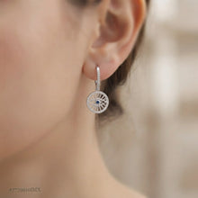 ARETE GANCHO CON OJO CIRCULO - PLATA .925