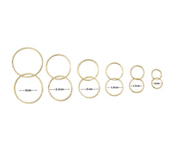 ARRACADA LISA - ORO 10K