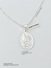 CADENA CON MEDALLA SAN MARTIN CABALLERO - PLATA .925