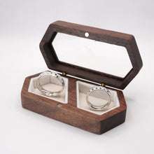 ARGOLLAS ORO BLANCO CUADRÍCULA PUNTEADA - ORO 14K