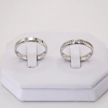 ARGOLLAS ORO BLANCO - LISA CON MARGEN CUADRADO Y TIPO CHURUMBELA MARGEN CUADRADO - ORO 14K