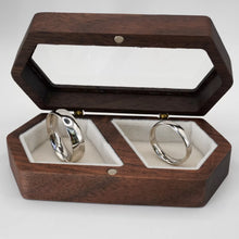 ARGOLLAS ORO BLANCO - LISA CONFORT 4 mm Y 6 mm - ORO 10K