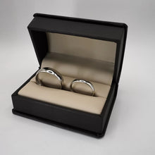 ARGOLLAS ORO BLANCO - LISA CONFORT 4 mm Y 6 mm - ORO 10K