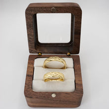 ARGOLLAS ORO AMARILLO - DIAMANTADO LÍNEAS TRANSVERSALES - ORO 14K