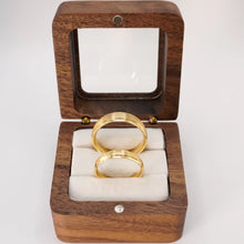 ARGOLLAS ORO AMARILLO - MATE CON BORDE LISO - ORO 10K