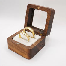 ARGOLLAS ORO AMARILLO - MATE CON LÍNEAS EN MARGEN Y CENTRO - ORO 10K