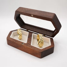 ARGOLLAS ORO CUADRÍCULA PUNTEADA - ORO 14K