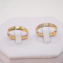 ARGOLLAS ORO AMARILLO - LISA CON MARGEN CUADRADO Y TIPO CHURUMBELA CON MARGEN CUADRADO - ORO 14K