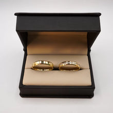 ARGOLLAS ORO AMARILLO - LISA CON MARGEN CUADRADO Y TIPO CHURUMBELA CON MARGEN CUADRADO - ORO 14K