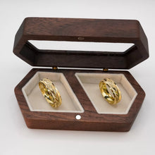 ARGOLLAS ORO AMARILLO - DISEÑO DE LA ABUNDANCIA - ORO 10K