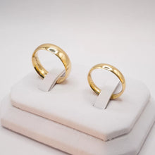 ARGOLLAS ORO AMARILLO - LISA CONFORT 4 mm Y 6 mm - ORO 10K