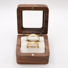 ARGOLLAS ORO AMARILLO - MATE CON LÍNEAS LISAS EN MARGEN - ORO 10K