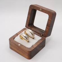 ARGOLLAS BI COLOR - MATE BLANCO CON MARGEN AMARILLO - ORO 14K