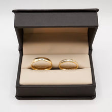 ARGOLLAS ORO AMARILLO - LISA CURVA Y CHURUMBELA - ORO 14K