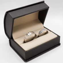 ARGOLLAS ORO BLANCO - LISA MATE Y CHURUMBELA DOBLE - ORO 10K