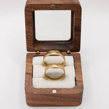 ARGOLLAS ORO AMARILLO - LÍNEAS DIAGONALES MATE Y LISA - ORO 14K