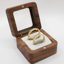 ARGOLLAS BI COLOR - CENTRO AMARILLO RAYADO CON MARGEN BLANCO - ORO 10K