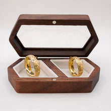 ARGOLLAS ORO AMARILLO - SECCIONES CUADRICULADAS MATE - ORO 10K