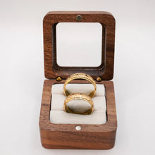 ARGOLLAS ORO AMARILLO - SECCIONES CUADRICULADAS MATE - ORO 10K