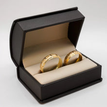 ARGOLLAS ORO AMARILLO - SECCIONES CUADRICULADAS MATE - ORO 10K