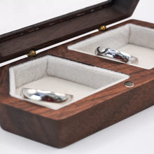 ARGOLLAS ORO BLANCO - LISAS CURVAS 4 mm CONFORT - ORO 10K