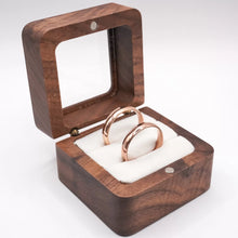 ARGOLLAS ORO ROSA - LISAS CURVAS 4 mm CONFORT - ORO 10K