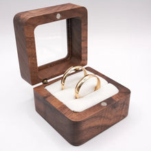 ARGOLLAS ORO AMARILLO - LISAS CURVAS 4 mm CONFORT - ORO 10K