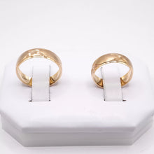 ARGOLLAS ORO AMARILLO - MATE CON LÍNEAS CRUZADAS - ORO 14K