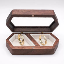 ARGOLLAS ORO AMARILLO - DISEÑO DOBLE CRUZ PETITE - ORO 10K