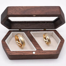 ARGOLLAS BI COLOR - MATE AMARILLO CON LÍNEAS BLANCO EN MARGEN - ORO 14K