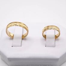 ARGOLLAS ORO AMARILLO - SECUENCIA OVALOS - ORO 10K