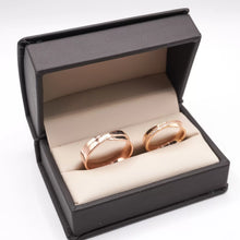 ARGOLLAS ORO ROSA - DISEÑO MOÑO - ORO 14K