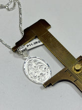 CADENA CON MEDALLA SANTÍSIMA TRINIDAD - PLATA .925