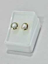 ARETE PERLA CON BASE CHICO - ORO 10K