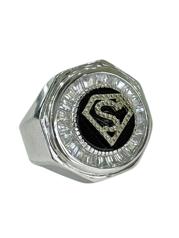 ANILLO LOGO SÚPERMAN - PLATA .925