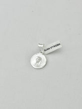 CADENA CON MEDALLA VIRGEN NUESTRA SEÑORA DE LOS DOLORES / LA DOLOROSA - PLATA .925