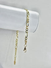 PULSO CART FIGARO 3x1 - 21.5 cm x 4 mm - ORO 10K